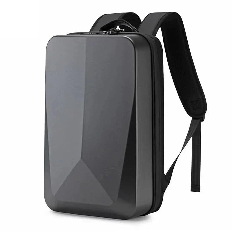 SecureTech Expandable Laptop Backpack with USB Charging Port