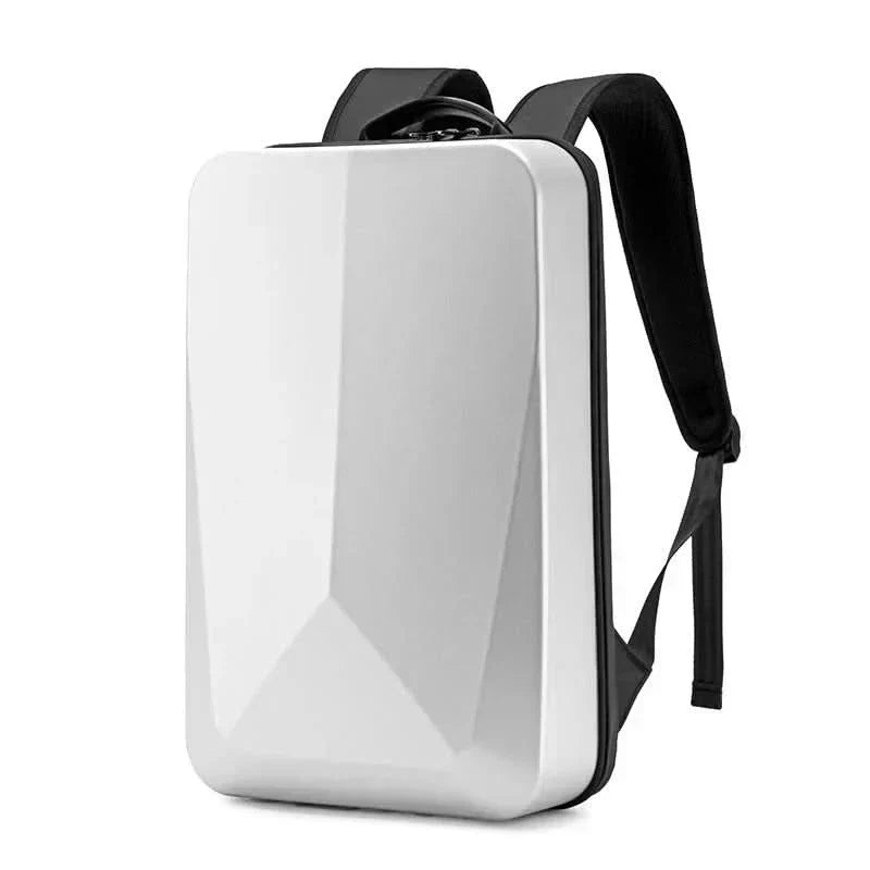 SecureTech Expandable Laptop Backpack with USB Charging Port