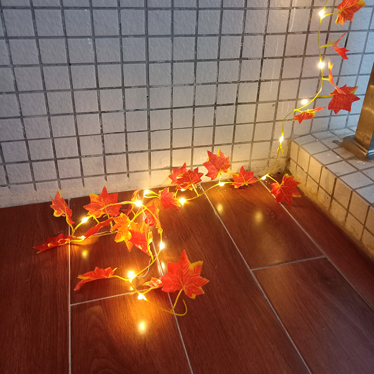 Enchanting LED Light Garland for Seasonal Home Elegance