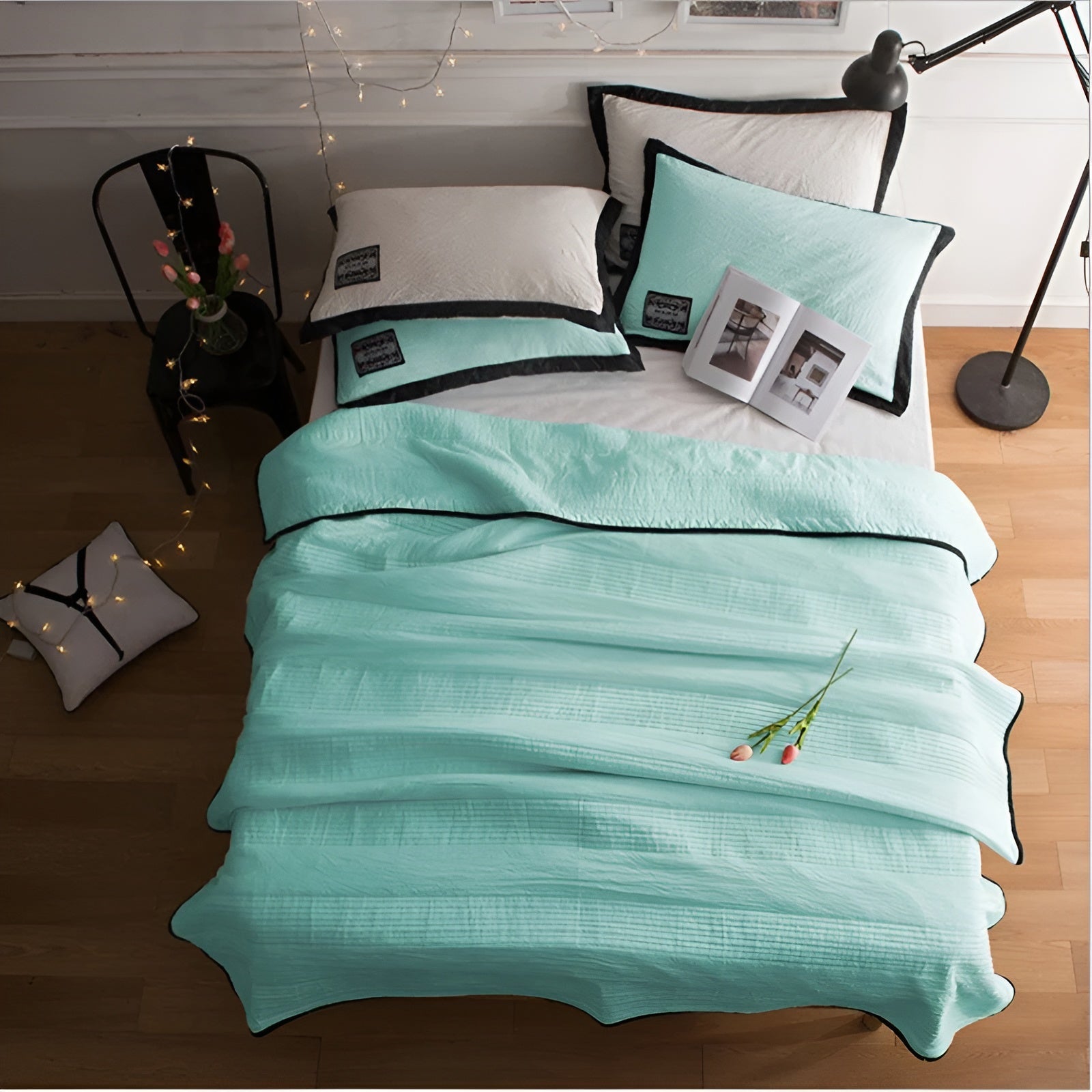 Taavita Cooling Blanket - Cooling Blanket for Summer with Cotton and Bamboo Fibers