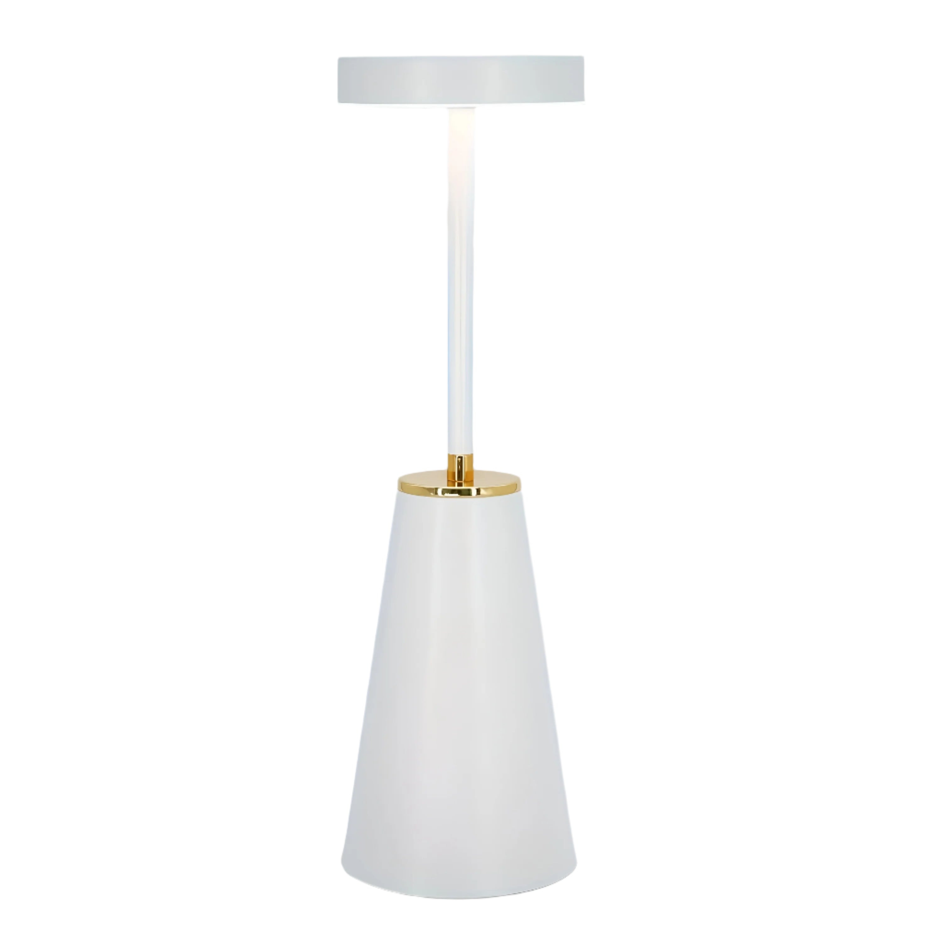 Elegant Cordless LED Table Lamp with Adjustable Lighting