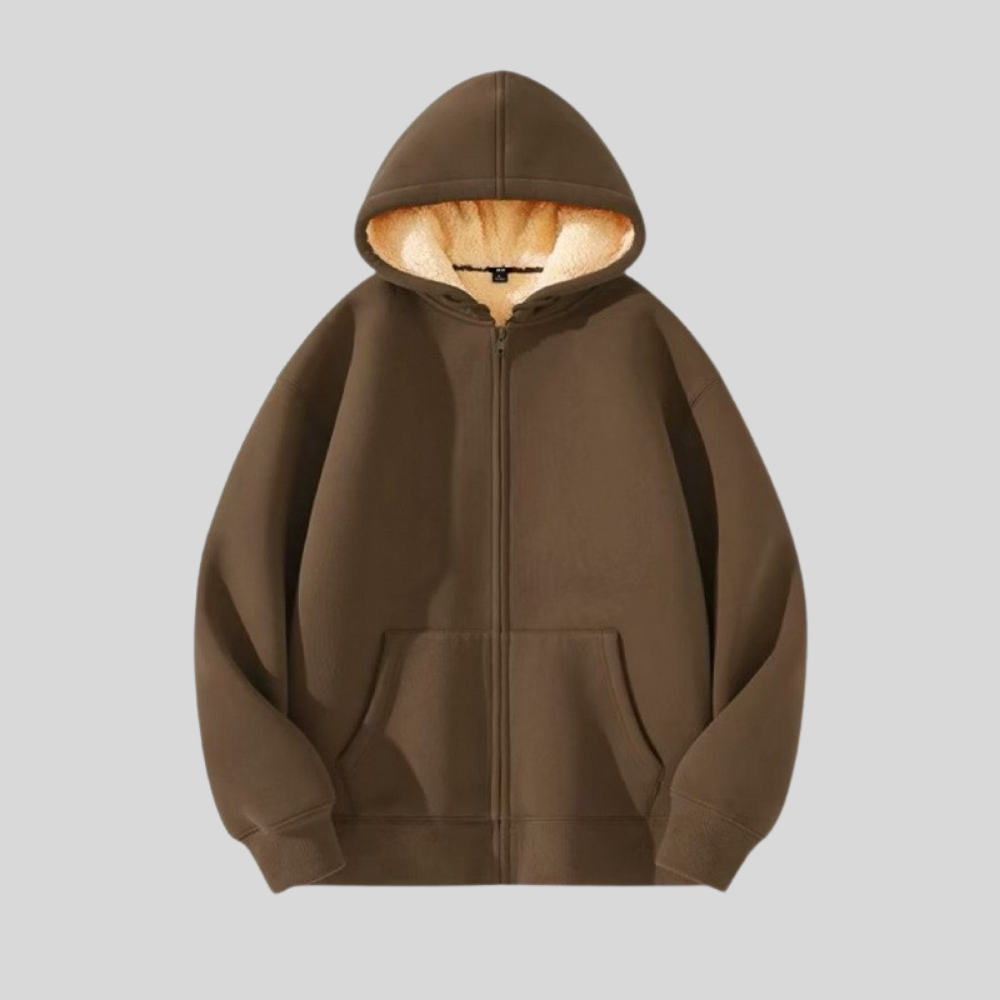 Everyday Comfort Hooded Jacket with Cozy Lining