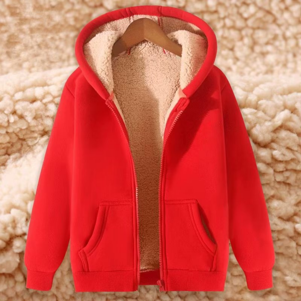 Everyday Comfort Hooded Jacket with Cozy Lining