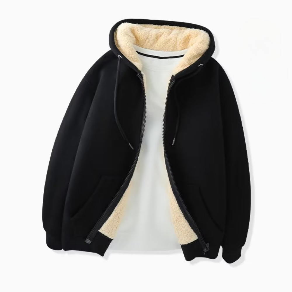 Everyday Comfort Hooded Jacket with Cozy Lining