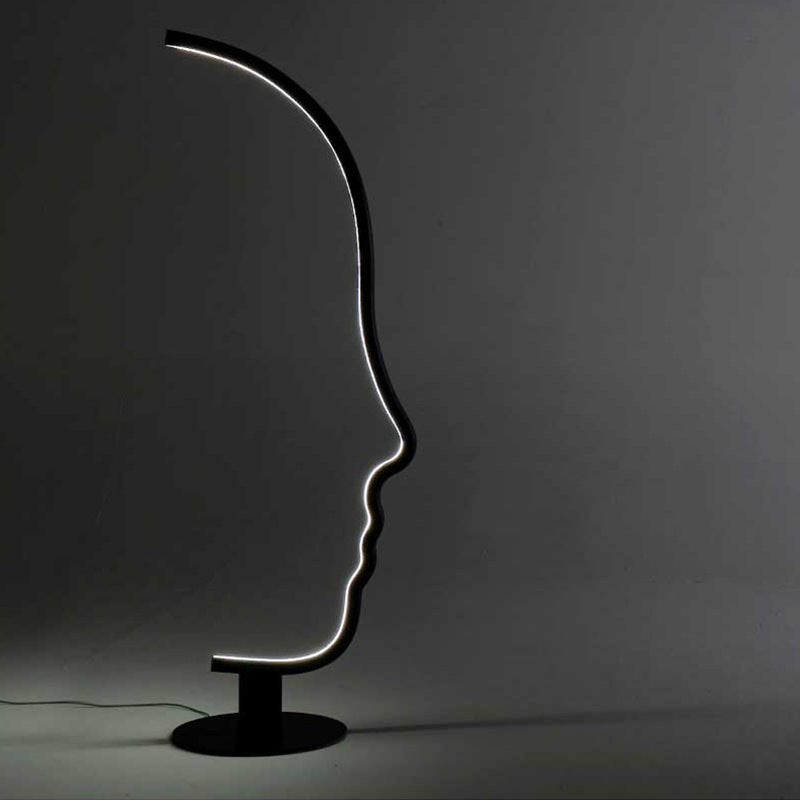 Taavita Face LED Floor Lamp - Indoor Lighting Fixture - Home Decor