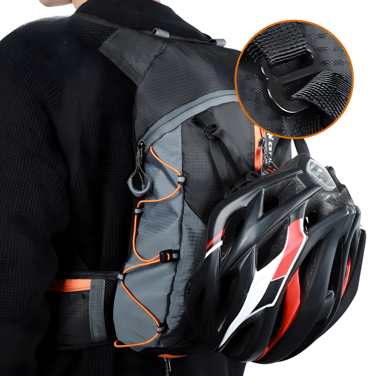 Lightweight 10L Hydration Pack for Outdoor Activities – Multifunctional Design