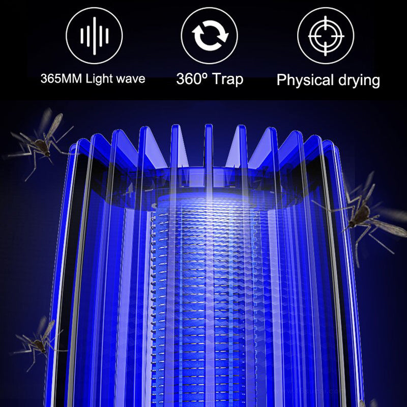 Dual-Function Rechargeable Mosquito Eliminator