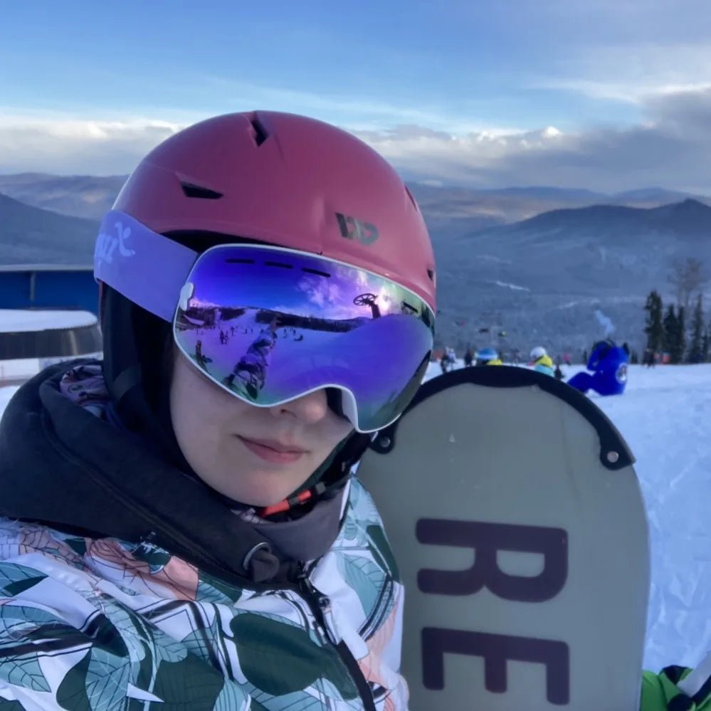 ClearVision 400 Ski Goggles with Dual-Layer Anti-Fog Technology