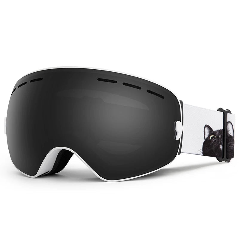 ClearVision 400 Ski Goggles with Dual-Layer Anti-Fog Technology