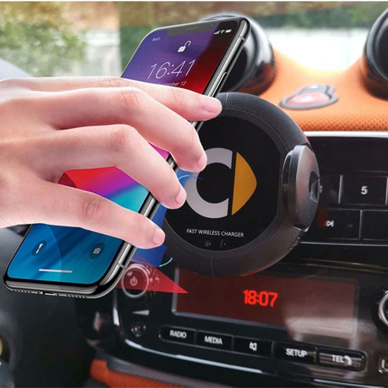 Wireless Car Charger with Fast Charging – Universal Compatibility for Easy Use