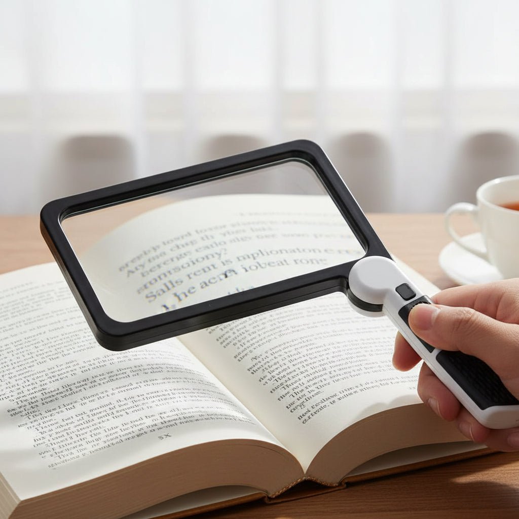 VisionEase LED Magnifier for Effortless Clarity