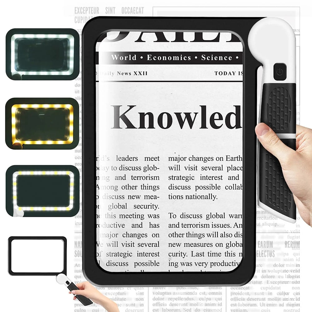VisionEase LED Magnifier for Effortless Clarity