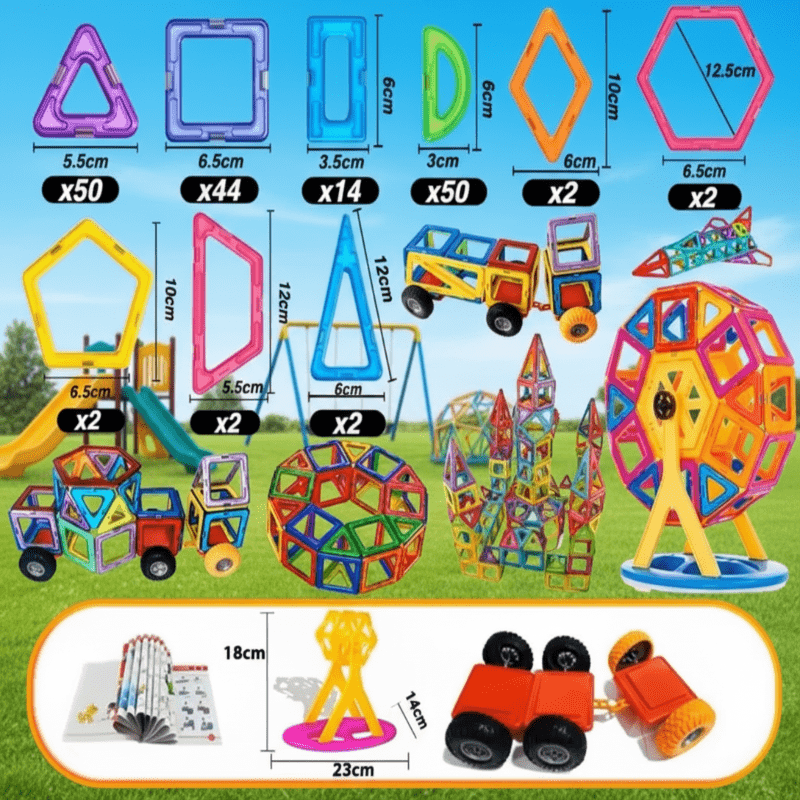 Creative Magnetix Building Blocks for Imaginative Play