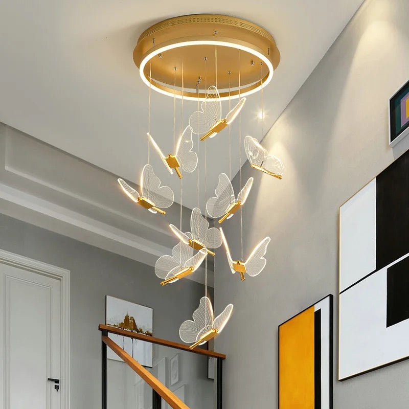 GlimmerWing LED Butterfly Wall Light Collection for Elegant Spaces