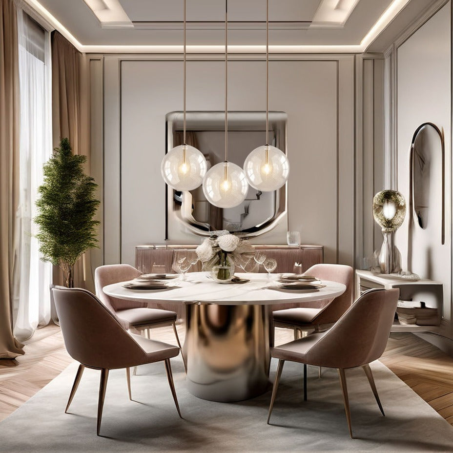 Nordic Glow Glass Pendant Light for Modern Living