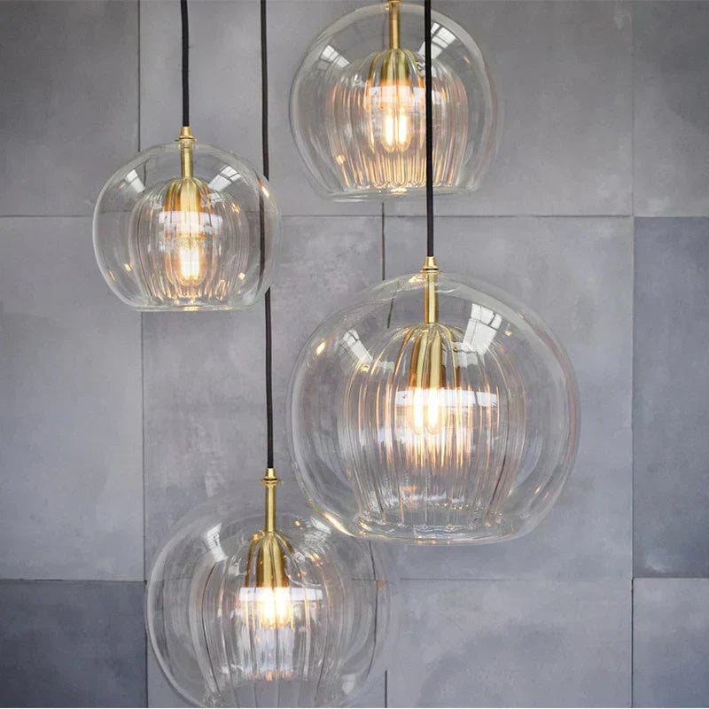Luxe Orb Pendant Light with Handcrafted Glass Spheres