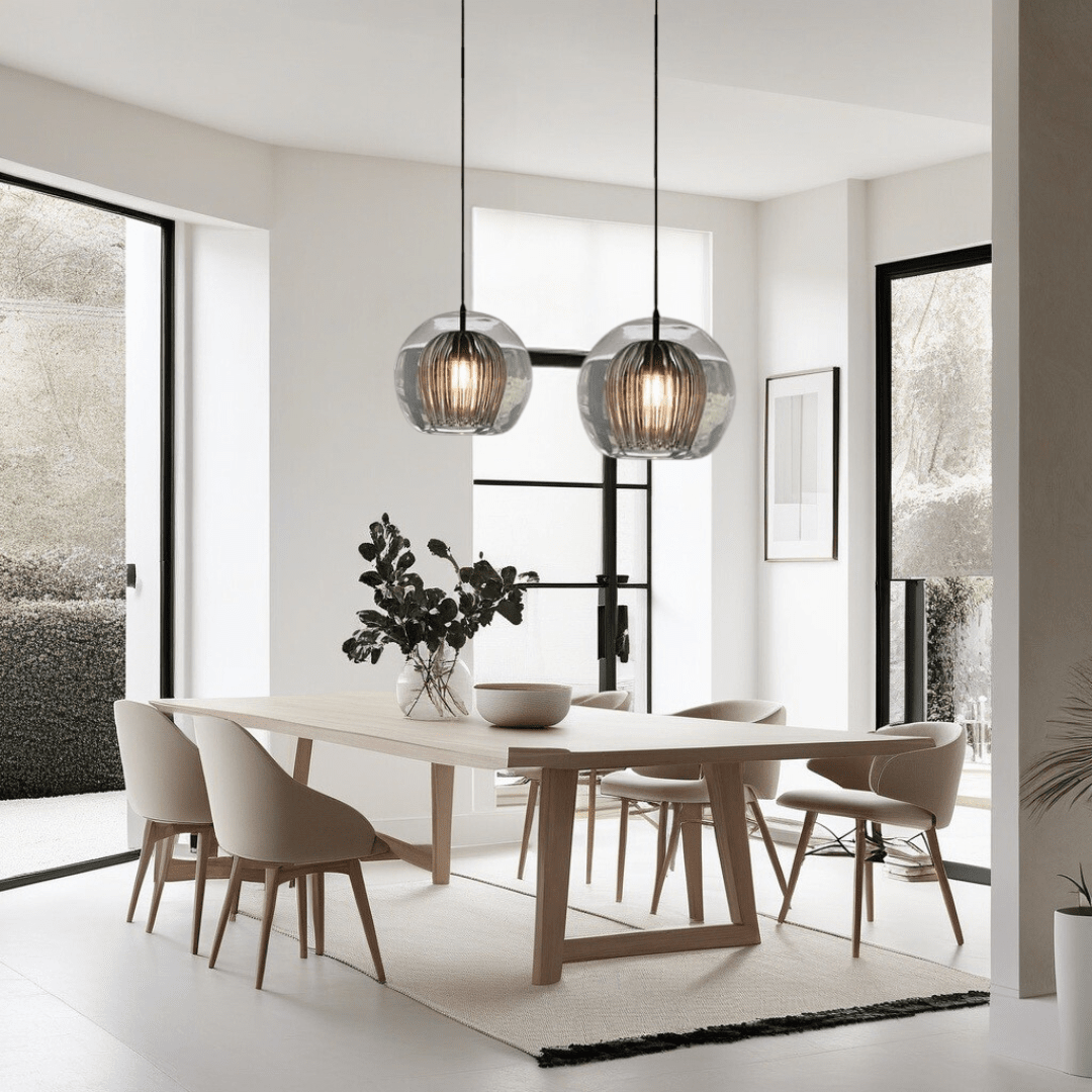 Luxe Orb Pendant Light with Handcrafted Glass Spheres
