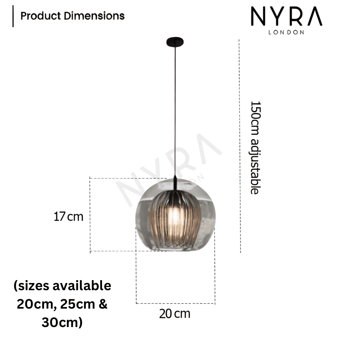 Luxe Orb Pendant Light with Handcrafted Glass Spheres