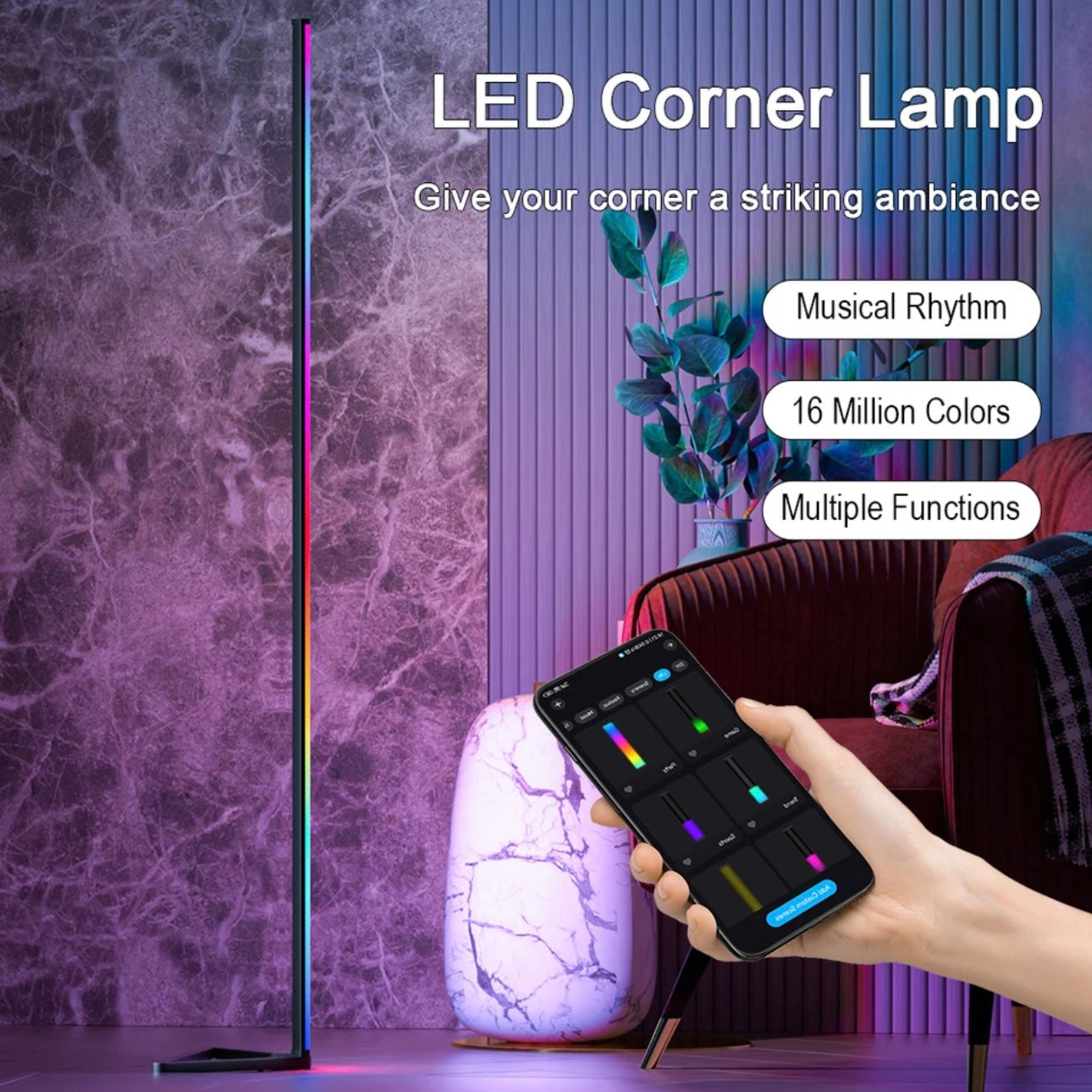 Taavita Floor Lamp – The Smart Floor Lamp for Versatile Lighting