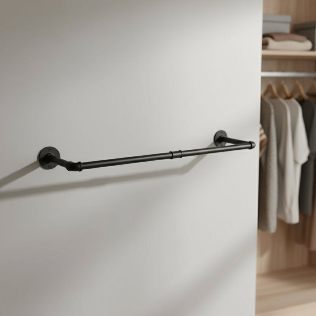 Urban Chic Wall-Mounted Clothing Organizer