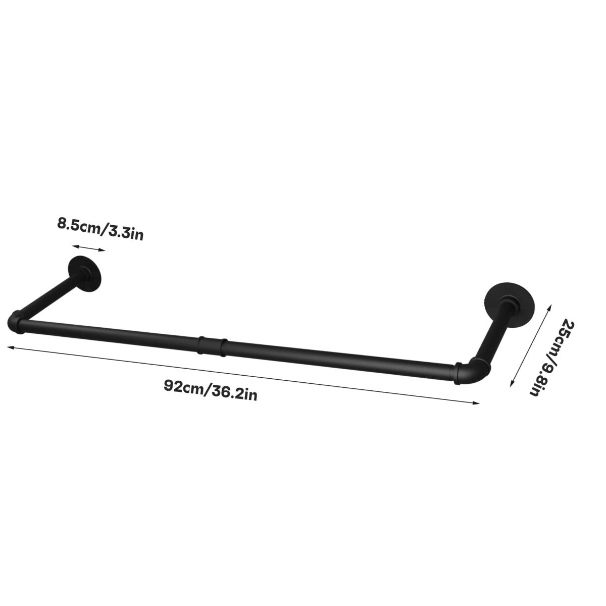 Urban Chic Wall-Mounted Clothing Organizer
