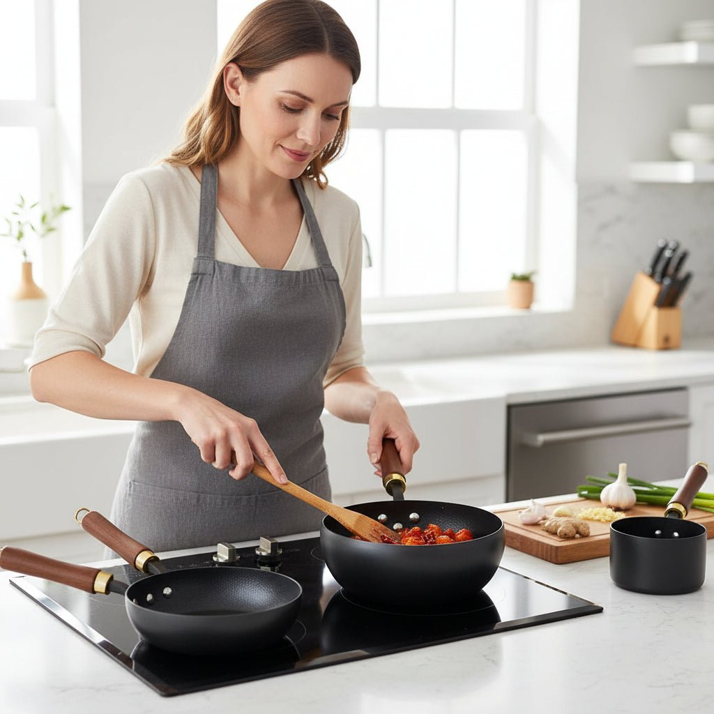 Reliable Handcrafted Iron Cooking Pot for Everyday Use