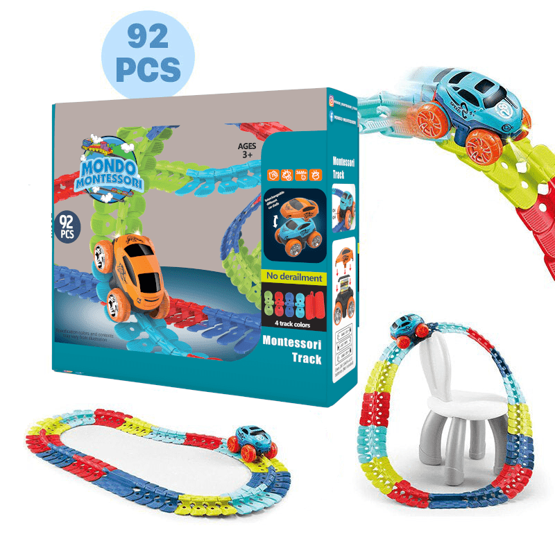 Dynamic Loop Racer Track Set for Endless Fun