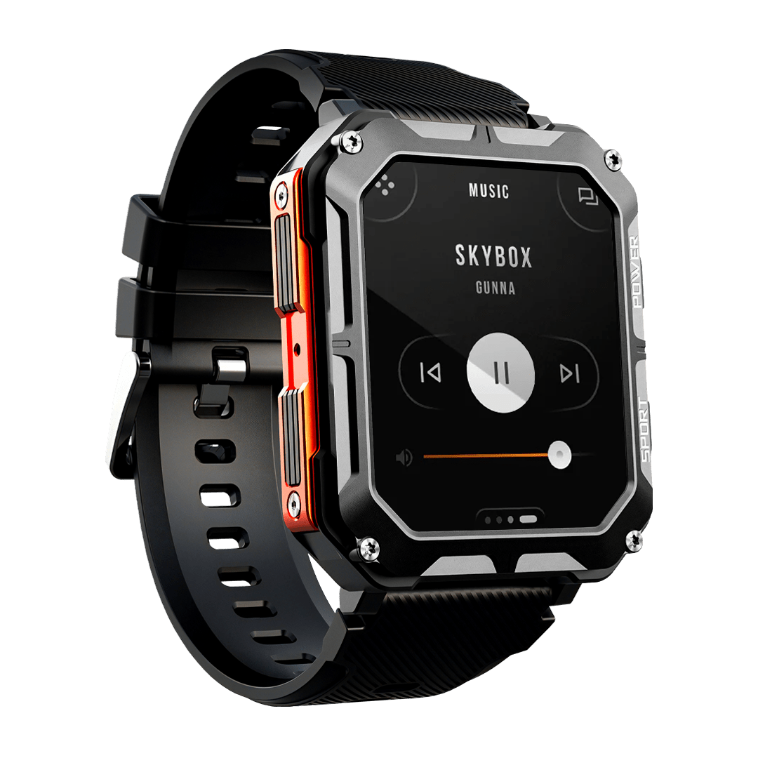 Durable Smartwatch with IP68 & 10ATM Rating | Heart Rate & Blood Oxygen Monitor | 70+ Sports Modes | 10 to 18 Days Battery Life