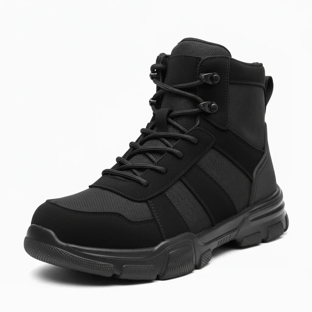 TitanGuard Heavy-Duty Safety Boots with Steel Toe Support