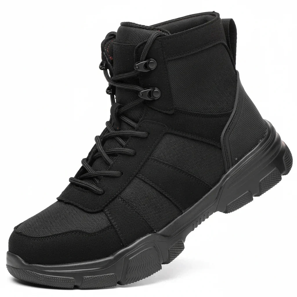 TitanGuard Heavy-Duty Safety Boots with Steel Toe Support