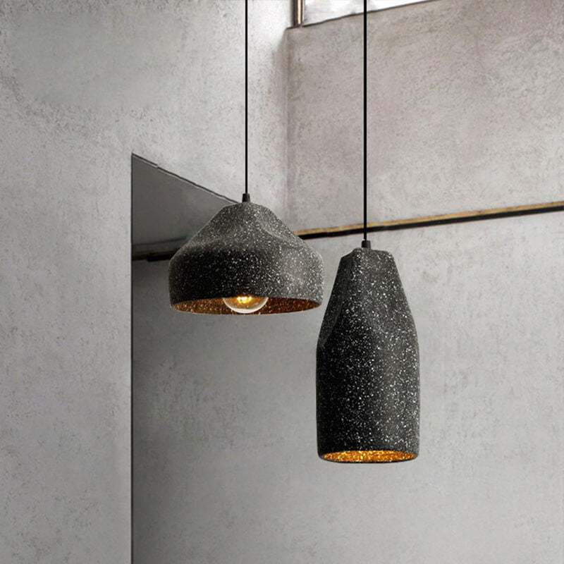 Taavita Industrial Style Kitchen Concrete Pendant Light - Kitchen Island Hanging Light