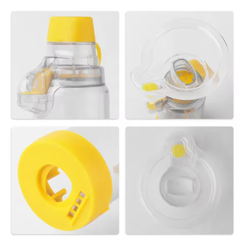Silicone Inhalation Chamber Device for Adults and Kids