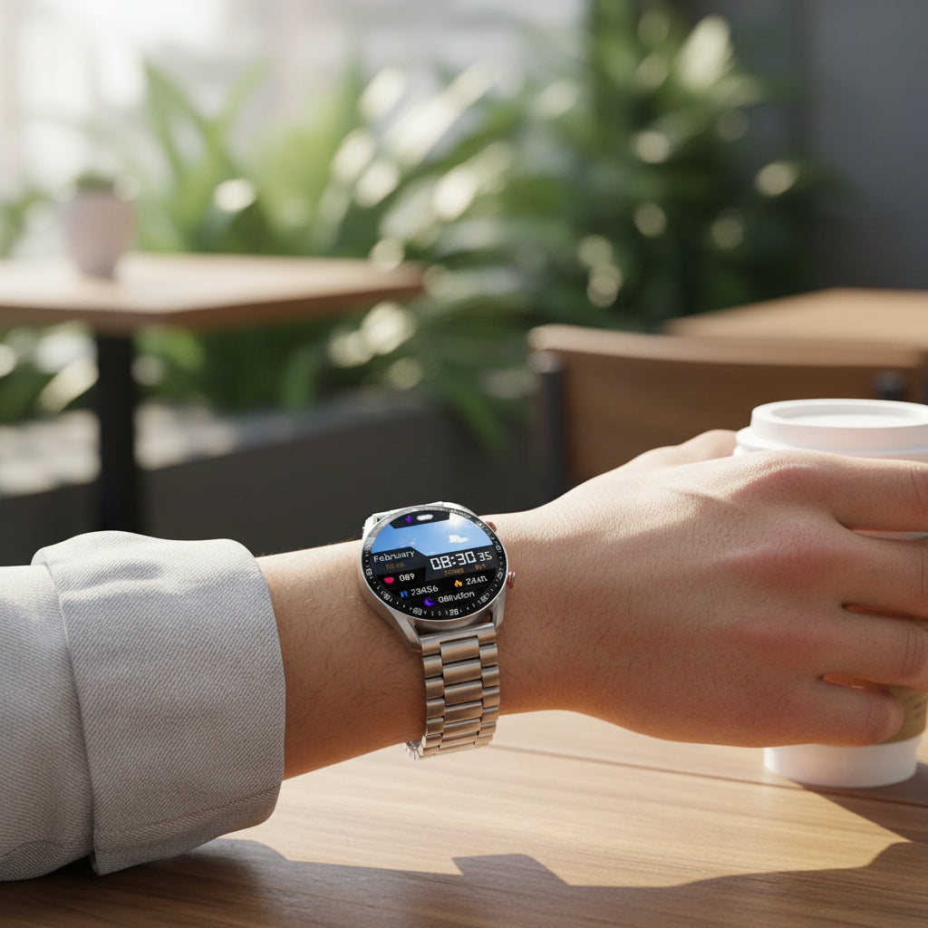 Smartwatch with Heart Rate Monitor – Fitness Tracker for Active Living