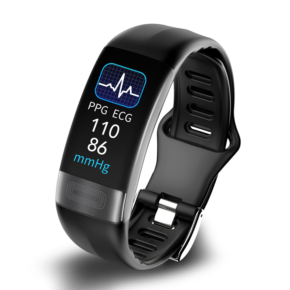 WellnessPro Smartwatch with Heart Rate, ECG & Activity Tracking
