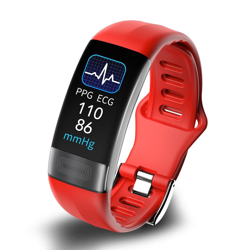 WellnessPro Smartwatch with Heart Rate, ECG & Activity Tracking