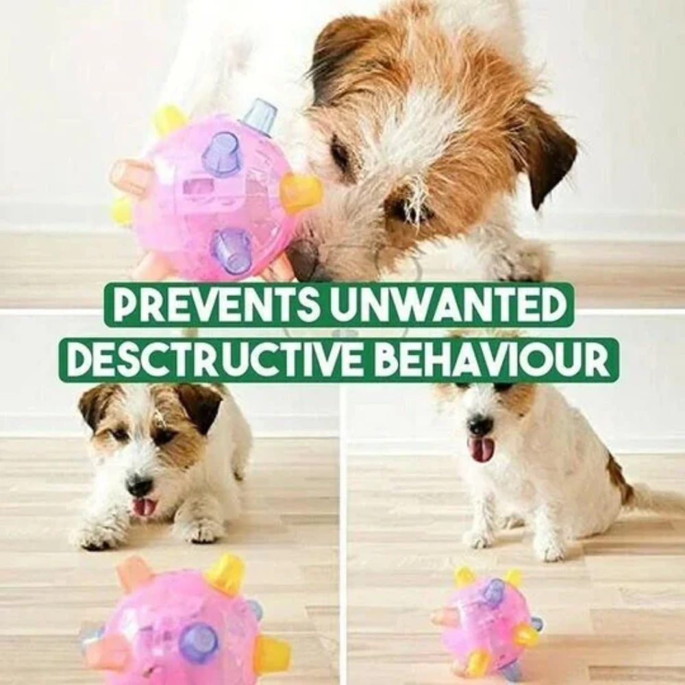 Automatic Moving Jumping Ball Toy for Dogs