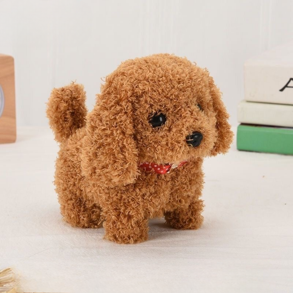 Interactive Plush Puppy That Walks and Barks for Endless Fun