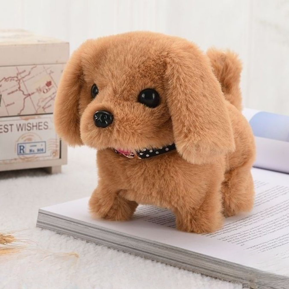 Interactive Plush Puppy That Walks and Barks for Endless Fun