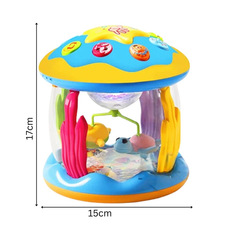 Baby Drum Toy with Lights and Music – Interactive Sensory Activity for Learning