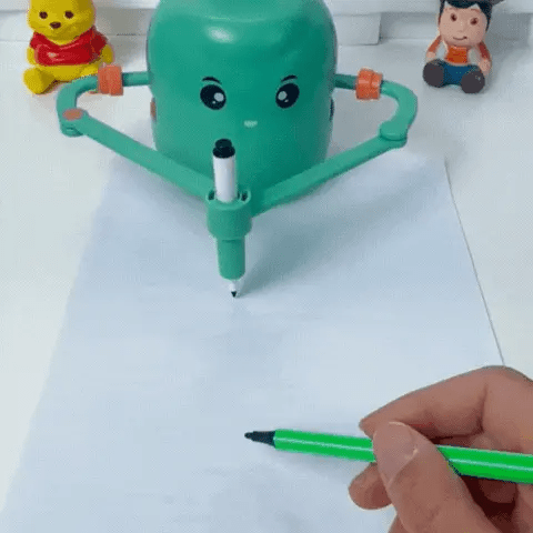 ArtBot Creative Drawing Assistant for Kids' Learning