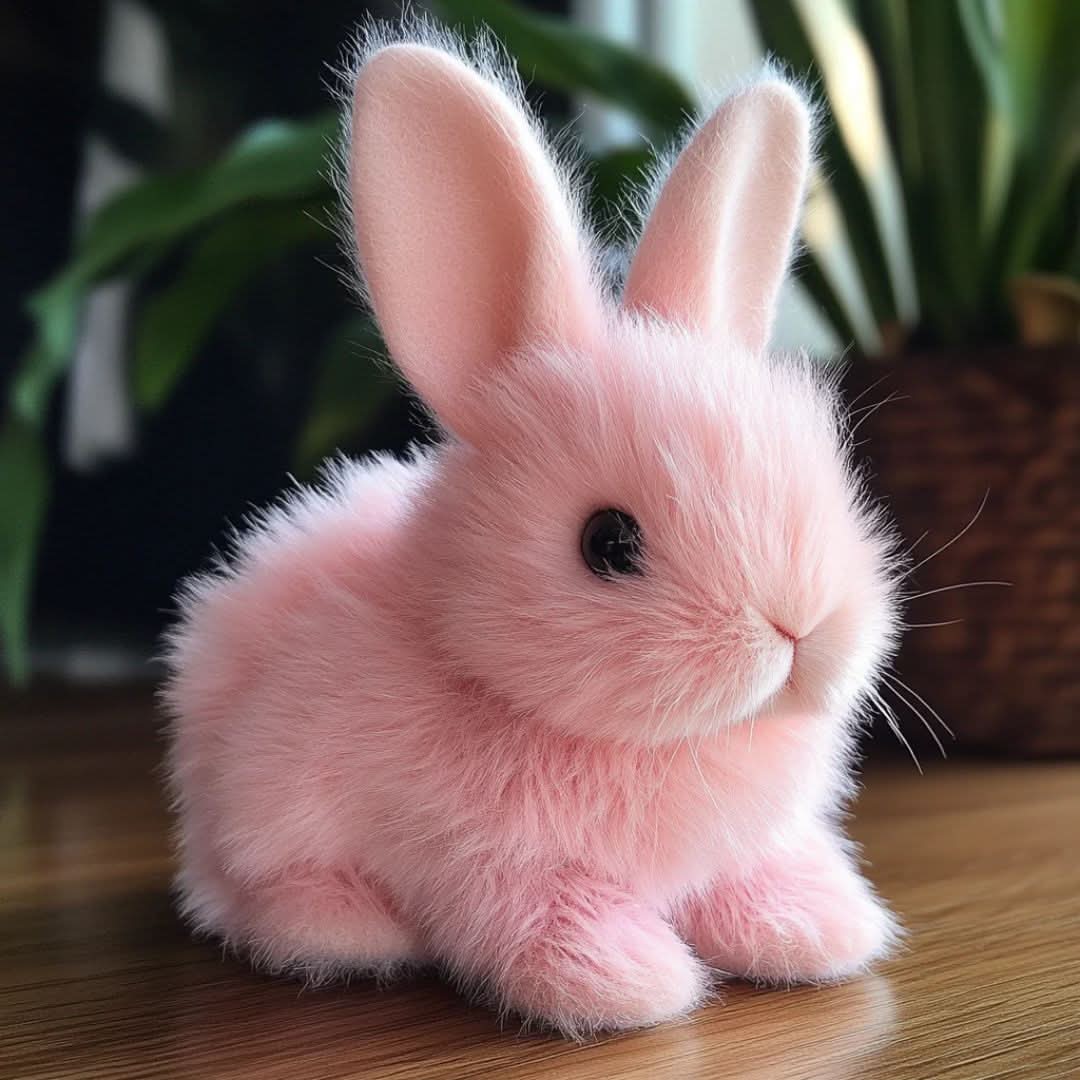 Engaging Plush Rabbit Companion with Motion and Sounds
