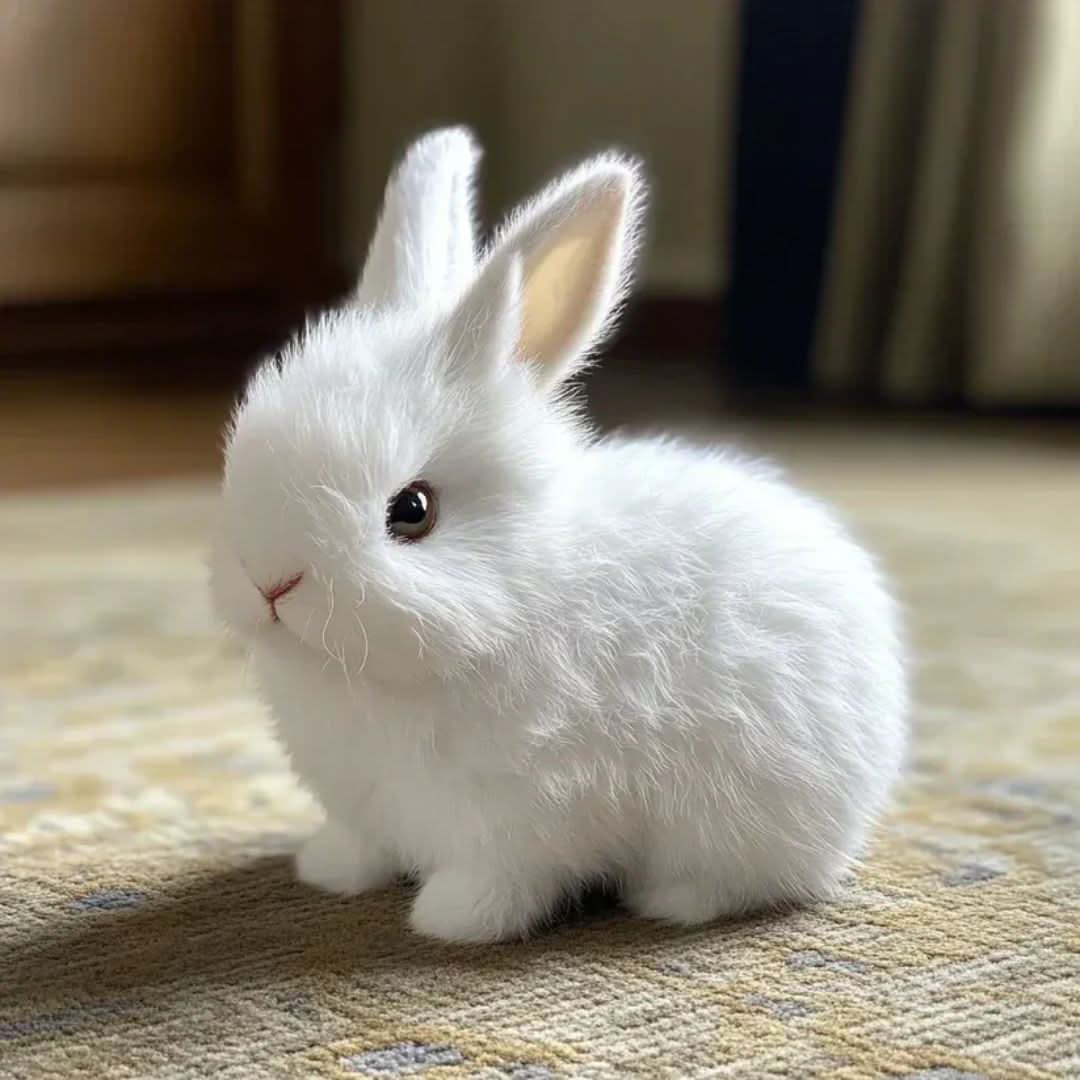Engaging Plush Rabbit Companion with Motion and Sounds