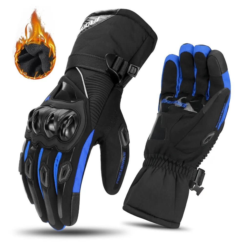 ShieldTech Waterproof Riding Gloves with Insulation & Protection