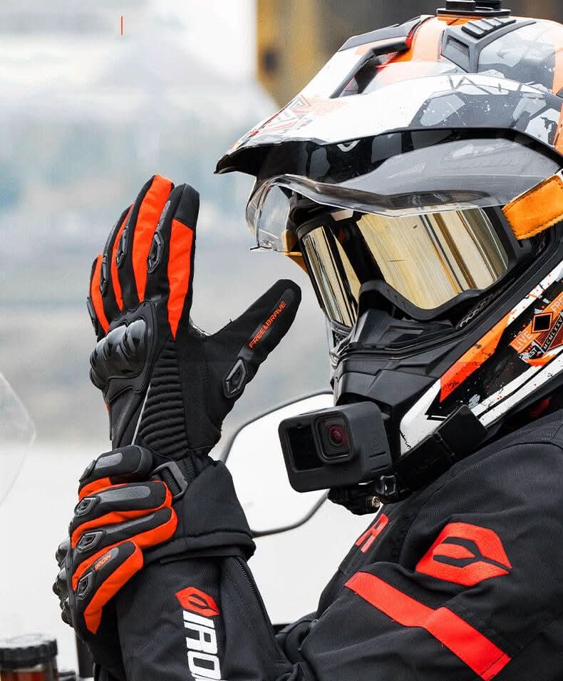 ShieldTech Waterproof Riding Gloves with Insulation & Protection