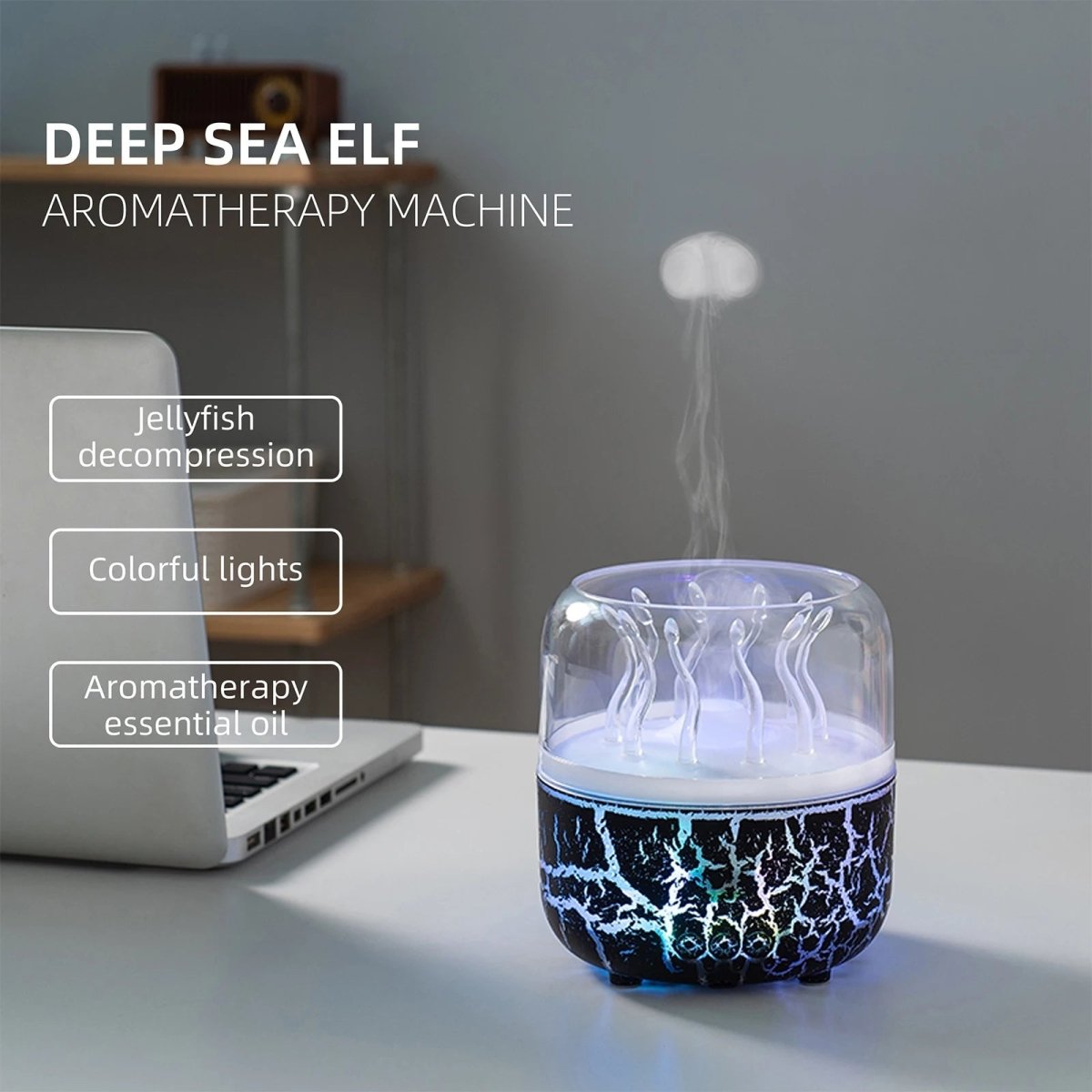 OceanBreeze Aroma Mist Humidifier with Timer - 280 ml
