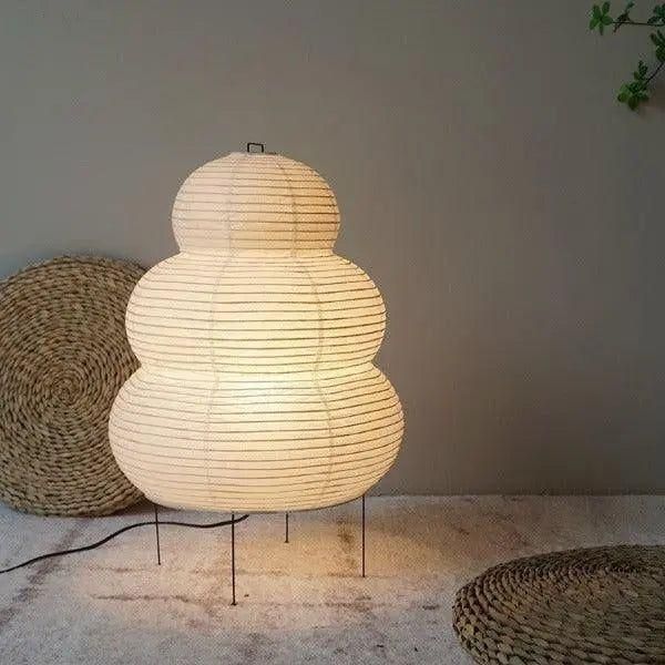 Taavita Wabi-Sabi Rice Paper Lamp - Floor Lamp