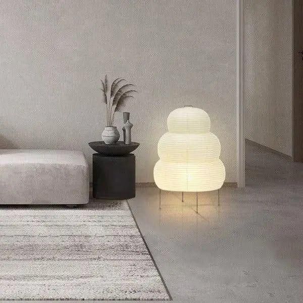 Taavita Wabi-Sabi Rice Paper Lamp - Floor Lamp