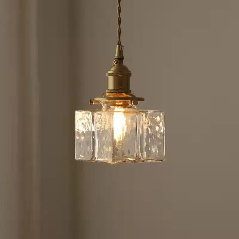 Classic Elegance Pendant Light in Vintage Glass for Your Home