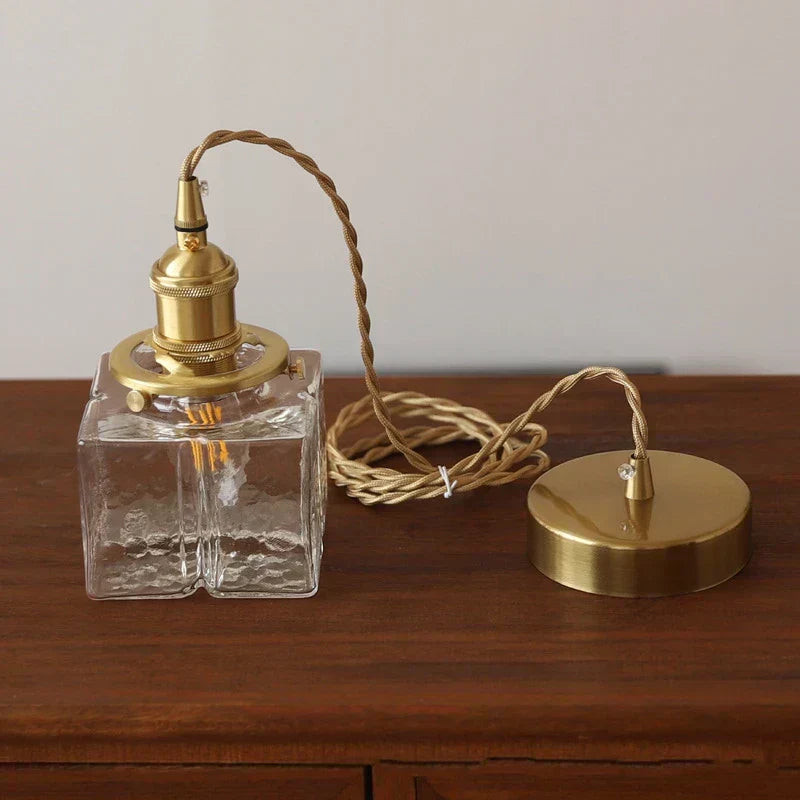 Classic Elegance Pendant Light in Vintage Glass for Your Home