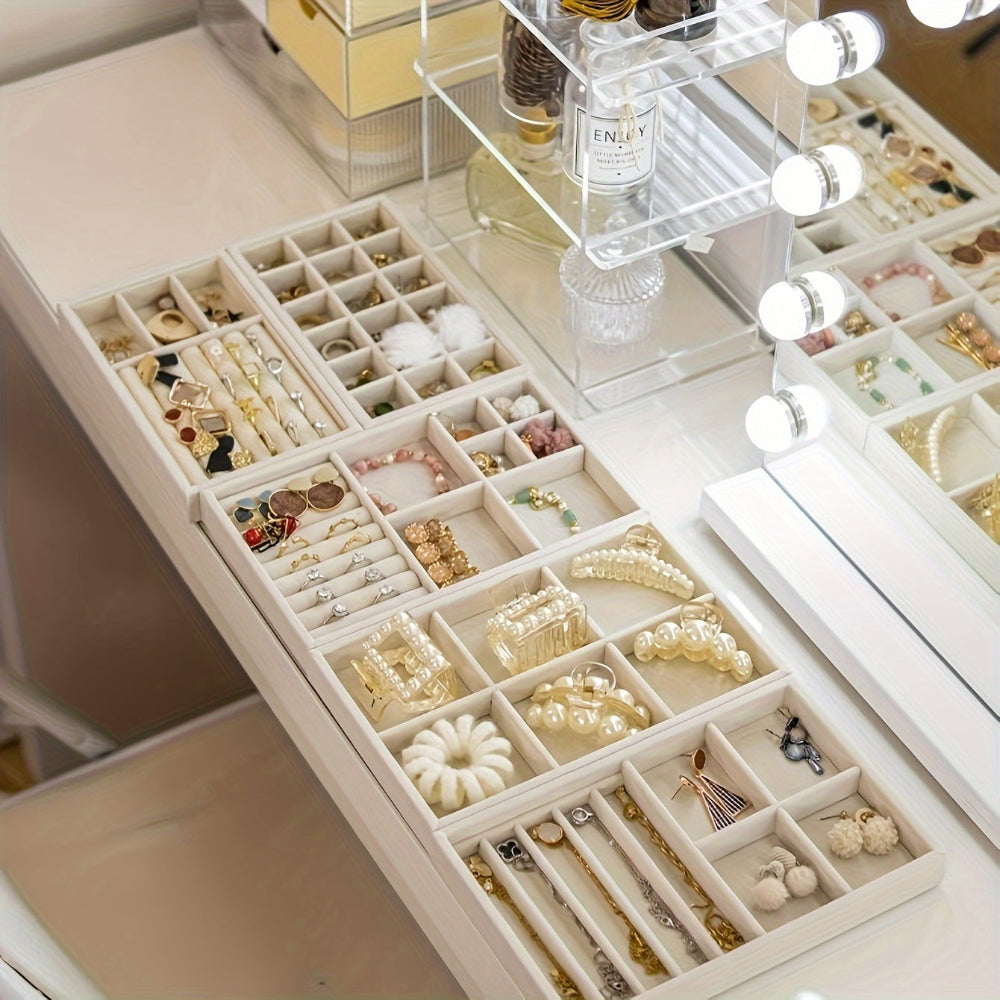 Elegant Jewelry Organizer Set for Effortless Storage